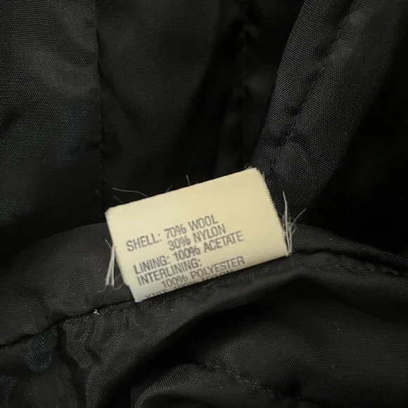 Grey wool blend xl jacket vintage aberdeen bomber style